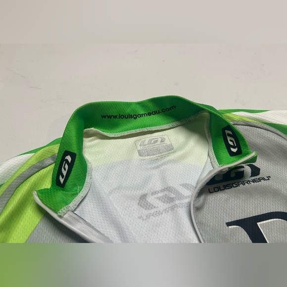 🚴♀️Louis Garneau Men’s Cycling Jersey Green Butterfield and Robinson - Picture 9 of 9